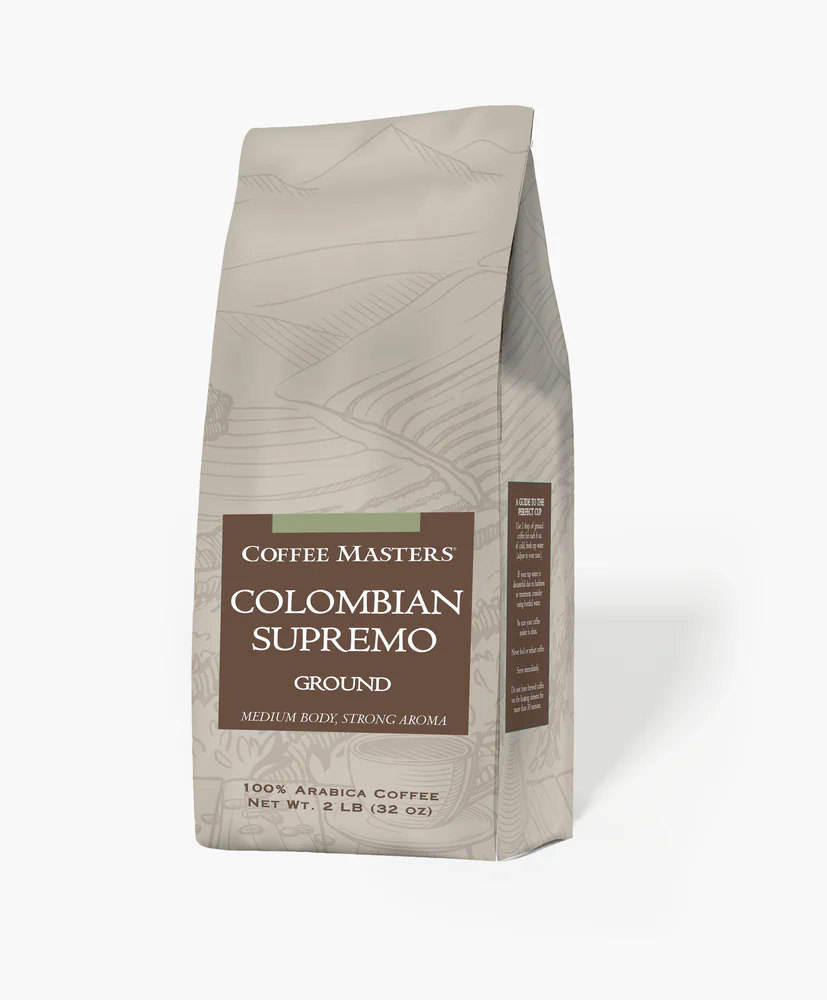 Aromatic ground coffee Colombian Supremo